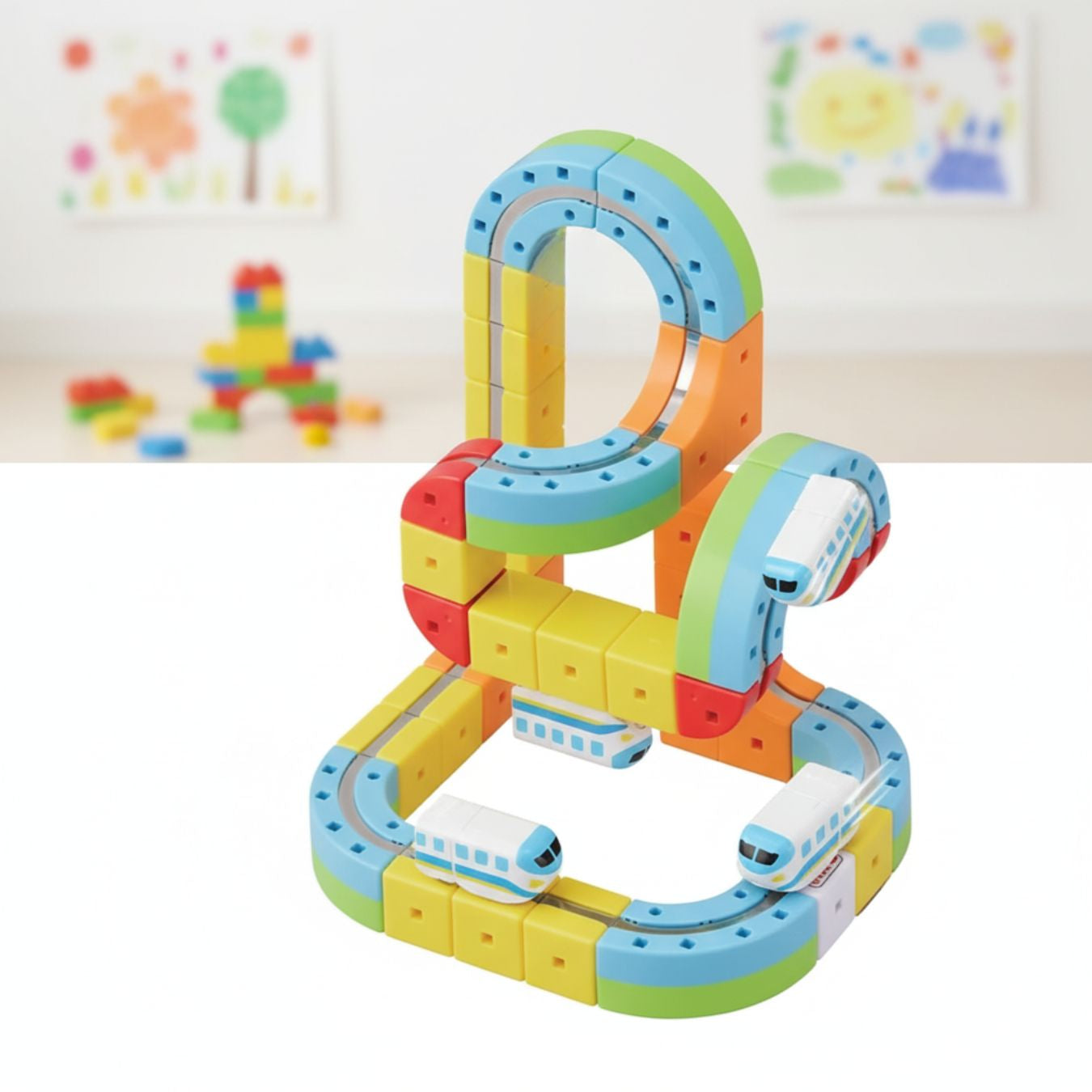 MagiTrain™ – Creative Rail Car Set